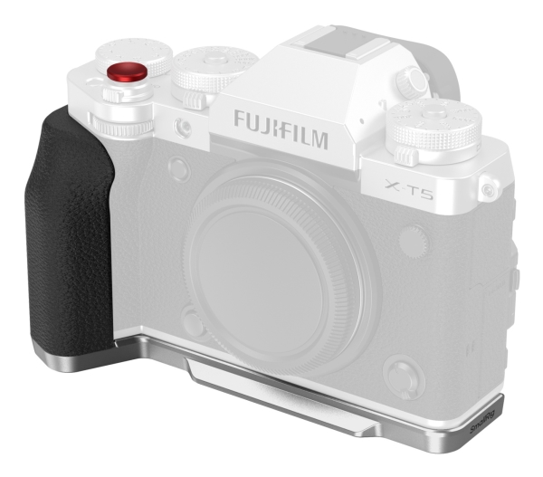 SmallRig 4136, Handgrepp för digitalkamera, Fujifilm, X-T5, Svart, Silver, Gjuten aluminium, Silikon, 133,2 mm | Foto och video - Foto- & videotillbehör - Övriga | GameStuff