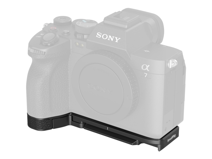 Smallrig 3666B, Monteringsplade, Sort, Aluminium, Ægte Læder, Silikone, Rustfrit Stål, 1/4-20", Kina, Sony Alpha 7R V / Alpha 7 Iv