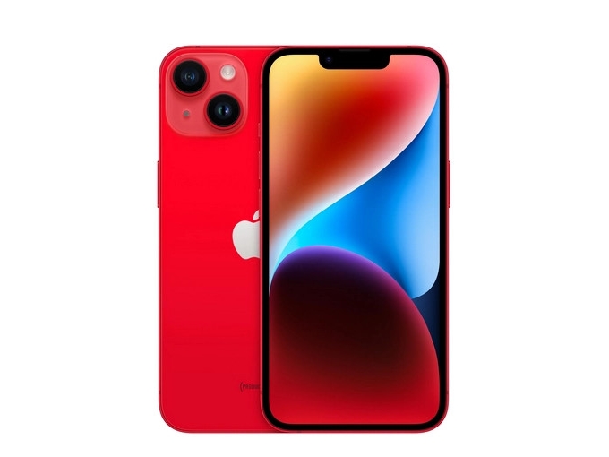 Überholtes Apple Iphone 14 128Gb (Rot) - Zustand: Note B