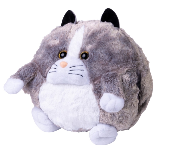 Noxxiez Riesiger Teddybär, Handwärmer Und Kissen - Katze