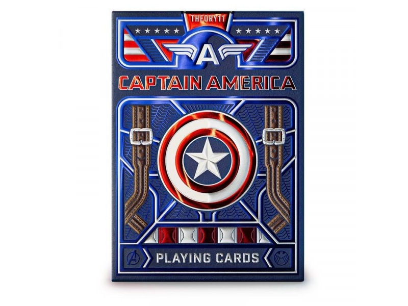 Captain America Theory - 11 kort | Skola & Hobby - Skolböcker & kalkylblad - Arbetsblad och mappar | GameStuff