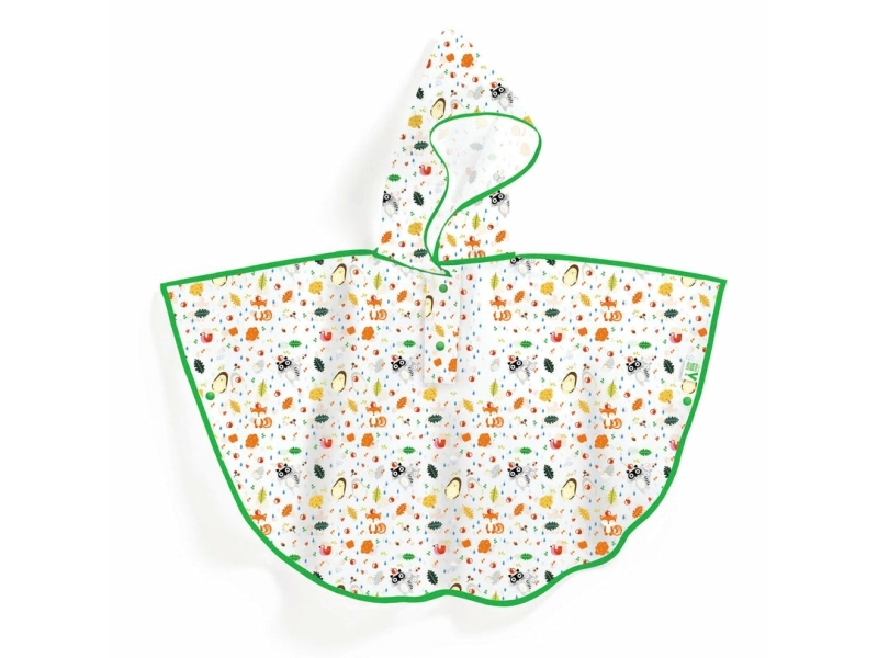 DJECO 5404671, Poncho, Unisex, Barn, Magnetlås, Polyester, Multifärg | Kläder & Säkerhet - Arbetskläder - Arbetsjackor | GameStuff