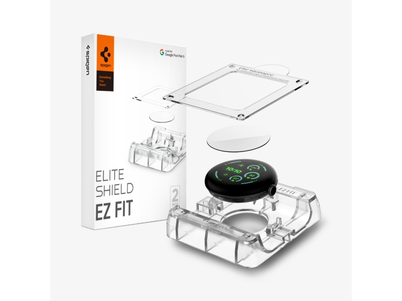 Spigen Eliteshield Ez Fit 2 Pack - Google Pixel Watch 4/ 3 (45Mm)
