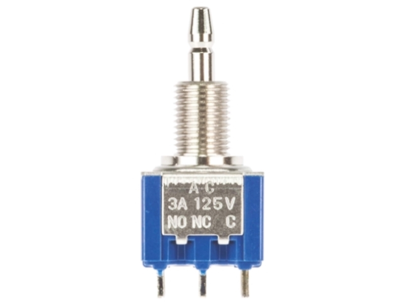 Te Connectivity Miniature Push Button Switch, Latching, Panel Mount, 5.9Mm Cutout, Dpdt