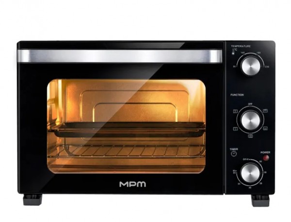 Electric oven MPM MPE-16/T 35 L 1500 W Black