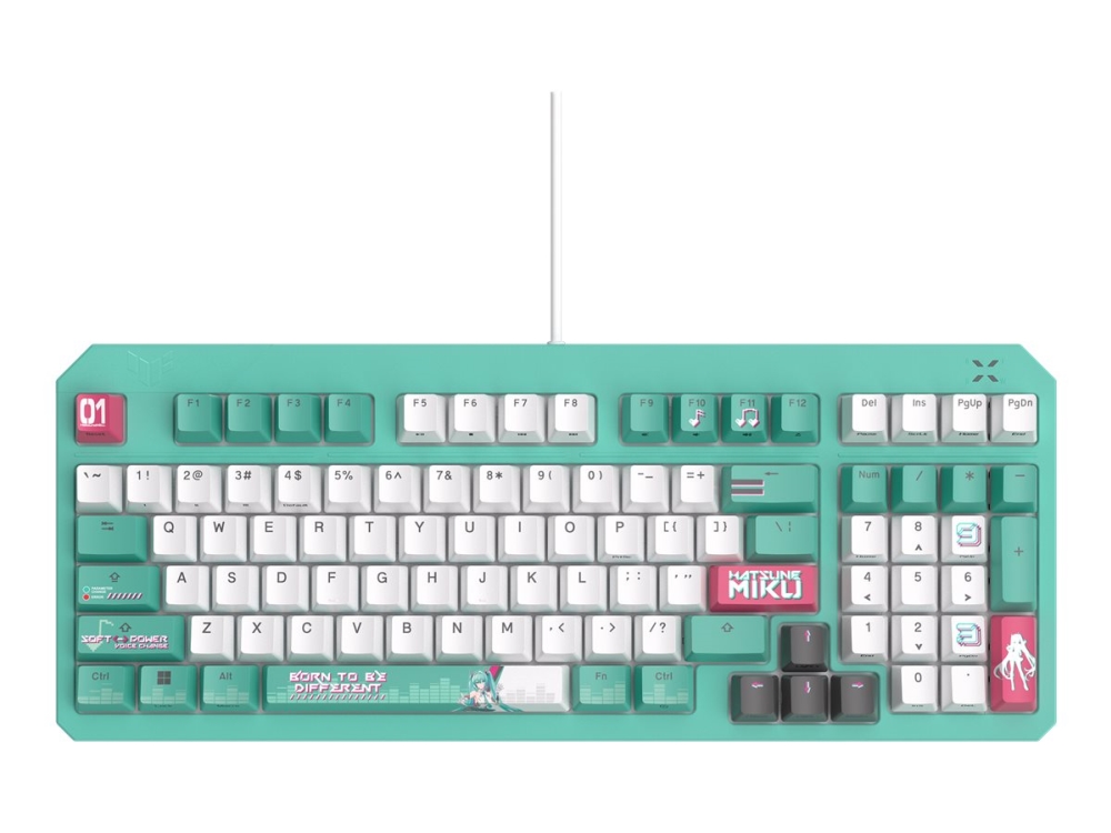 Asus Tuf Gaming K3 Gen Ii Hatsune Miku Edition (Ra09) Gaming Keyboard