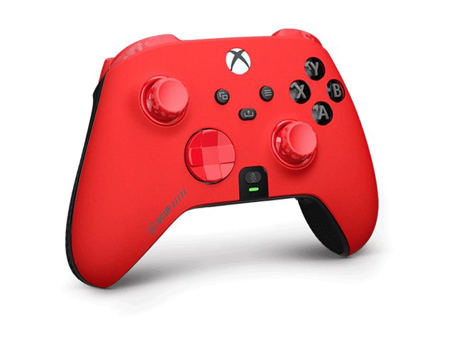Scuf Instinct Pro - Gamepad - Trådløs - 2.4 Ghz/Bluetooth - Rød - For Microsoft Xbox One S, Microsoft Xbox One X, Pc, Microsoft Xbox Series S, Micros