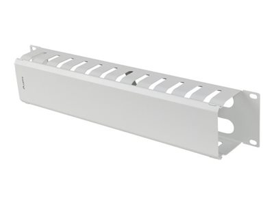 Lanberg - Rackpanel för kabelhantering - grå, RAL 7035 - 2U - 19 | TV, Ljud & Bild - Musikstudio - Lagring & Tillbehör | GameStuff