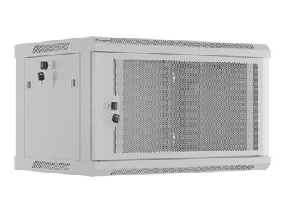Lanberg Wf01 Series - Rack Kabinet - Vægmonterbar - Grå, Ral 7035 - 6U - 19"