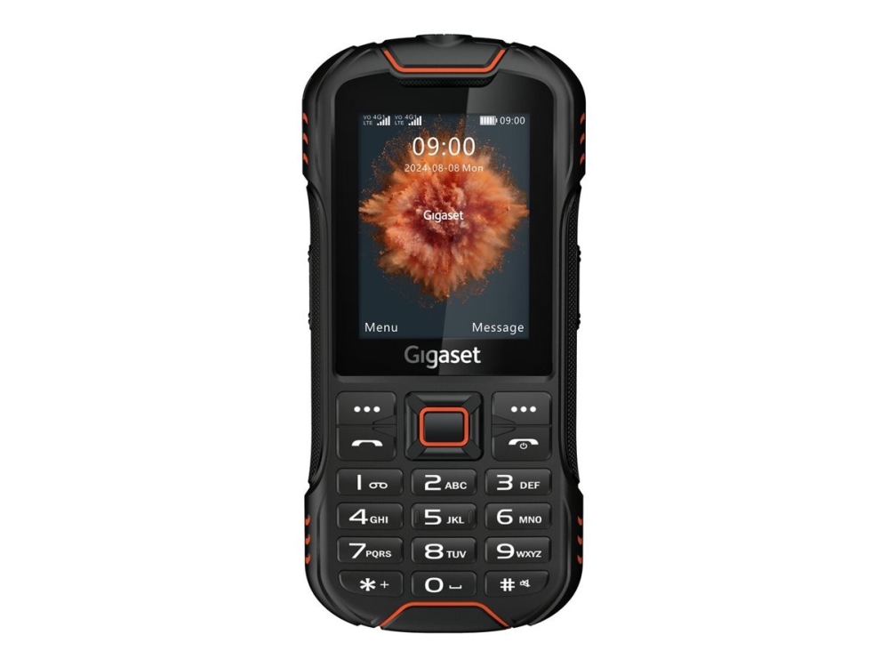Gigaset Glx8 - 4G Funktionstelefon - Dual-Sim - Ram 64 Mb / Intern Hukommelse 128 Mb - Microsd Slot - Lcd-Skærm (60 Hz) - Rear Camera 2 Mp