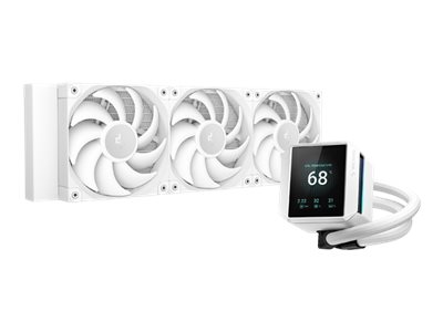 Deepcool Mystique 360 Wh - Processors Flydende Kølesystem - Radiatorstørrelse: 360 Mm - (For: Lga1851, Lga1700, Lga1200, Lga1151, Lga1150, Lga1155, A