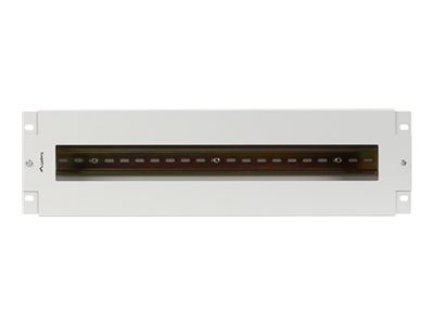 Lanberg - Stativpanel - Grå, Ral 7035 - 3U - 19"