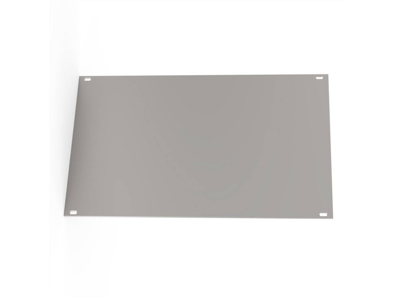 Schroff Frontpanel, Uafskærmet, 3 He, 42 He, 2,5 Mm, Al, Anodiseret, Ubehandlede Kanter