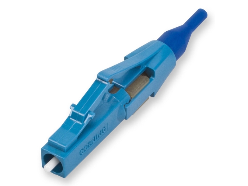 Corning Unicam - Netværksstik - Lc Single Mode (M) - Fiberoptik - 8,3 / 125 Mikron - Skærmet - Blå