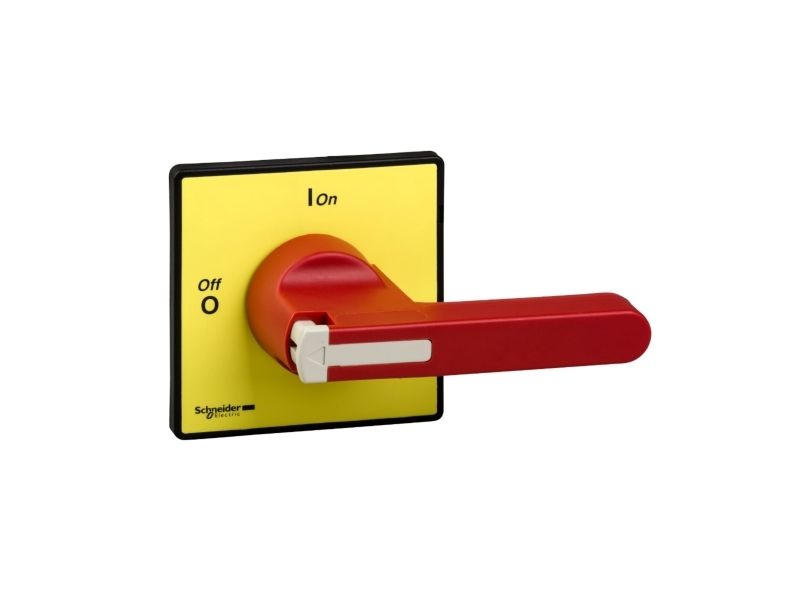 Schneider Manueller Drehantrieb Für 90X90 Nockenschalter Rot/Gelb (Kdf3pz)