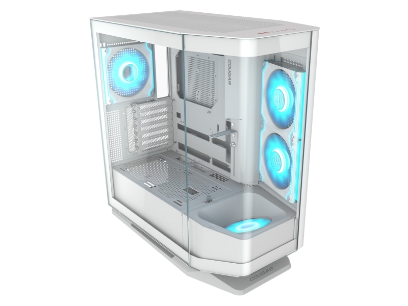 Cougar Gehäuse Midi-Tower Fv270 Argb Weiß - Midi/Minitower - Atx (Cgr-58M6w-Rgb)