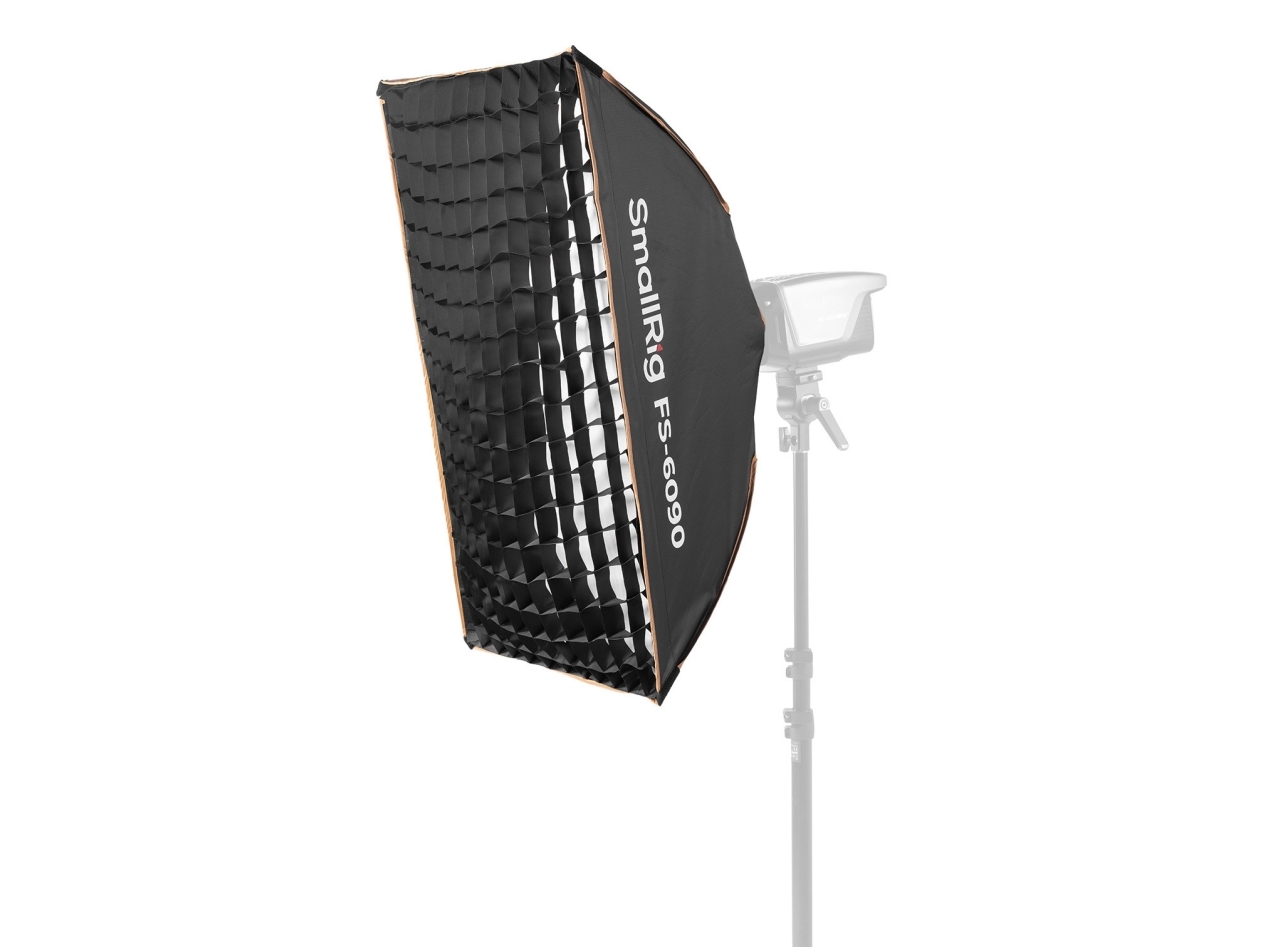 SmallRig 5369, Sort, Sølv, Hvid, Aluminium, Jern, Nylon, Polyester, Rustfrit stål, Bowen COB lights, 600 mm, 440 mm, 900 mm