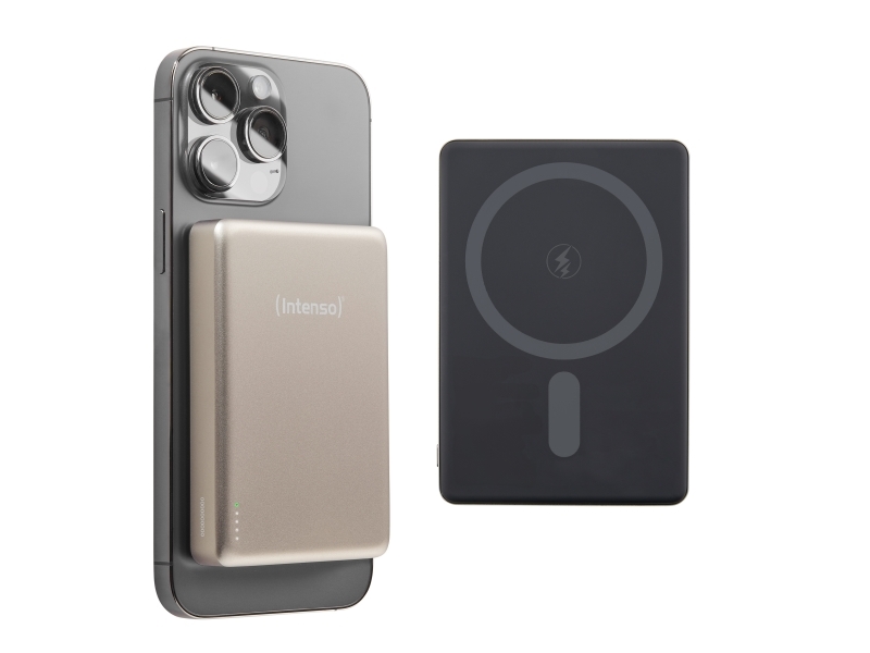 Intenso Mw10000 Magnetic Power Bank 10000 Mah – Magsafe Compatible, 15W Wireless Charging, 20W Usb-C Pd, For Iphone & Android – Tested In Germany – C