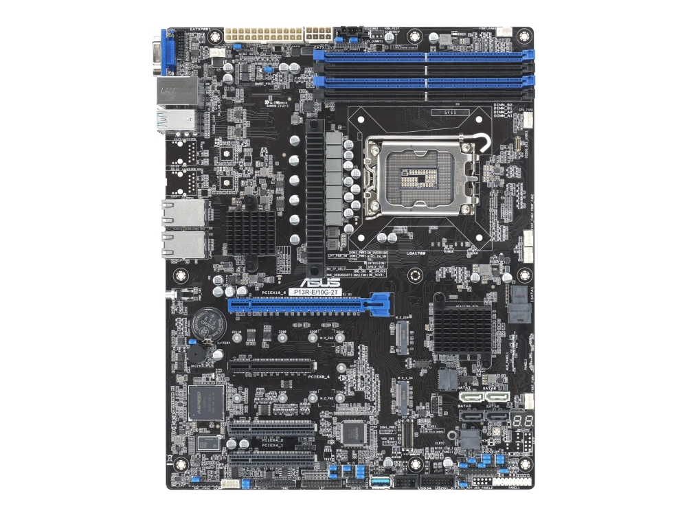 Asus P13r-E/10G-2T - Bundkort - Atx - Lga1700 Sokkel - C266 Chipsatz - Usb 3.2 Gen 1, Usb 3.2 Gen 2 - 10 Gigabit Lan - Onboard Grafik