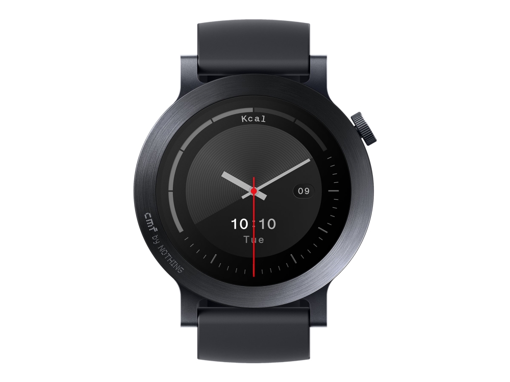 CMF Watch 3 Pro - Metall - smart klocka med rem - flytande silikon - handledsstorlek: upp till 258 mm - display 1.43 - Bluetooth - 51.9 g - mörkgrå | Sport & Träning - Pulsklockor & Smartwatches - Smartklockor | GameStuff