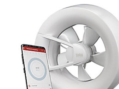 Duka Fan S8 Wi-Fi - Rund Ø193 Mm In Weiß