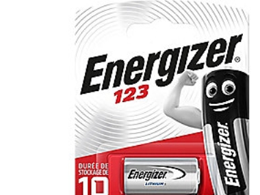 Energizer 123 - Batteri 2 X Cr123a - Li - 1500 Mah