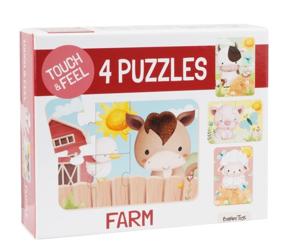 Stock Und Fohlen-Puzzle - Bauernhoftiere