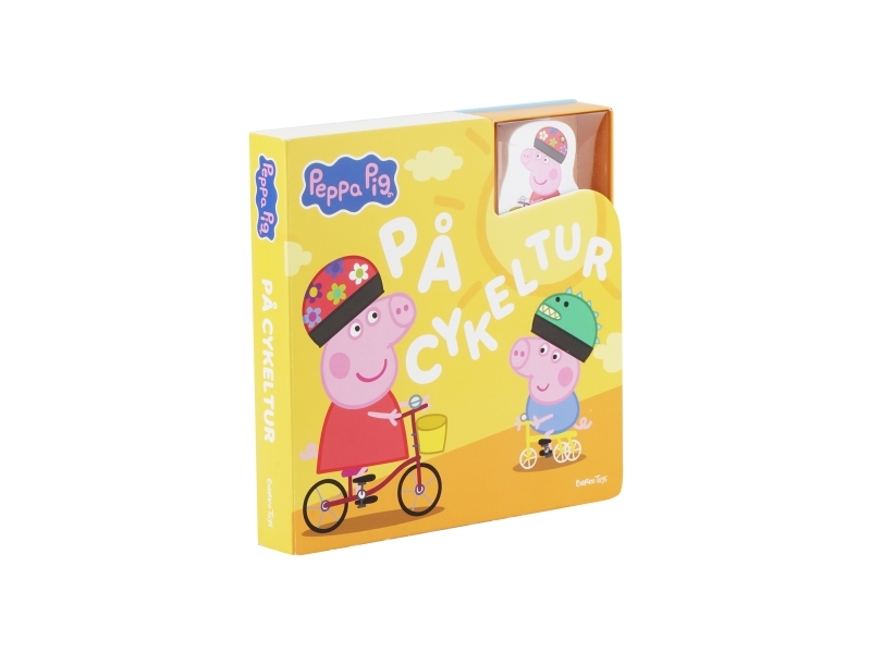 Gurli Gris Bog Med Træfigurer – På Cykeltur |