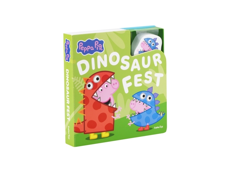 Gurli Possu-kirja puuhahmojen kanssa - Dinosaur Party