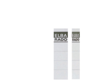 Elba 100590010, Sort, Hvid, Karton, 10 Stk