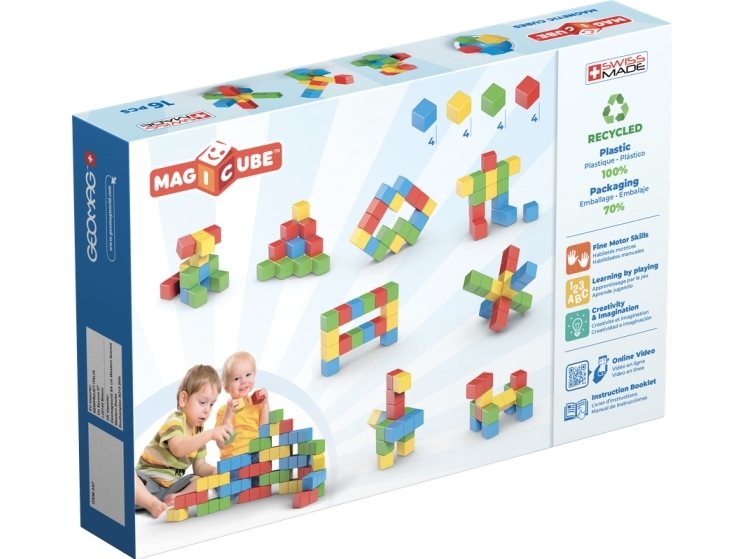 Geomag MagiCube GM247, 1 År, 16 styck, Plast | Andra leksaksmärken - F-M - Geomag | GameStuff