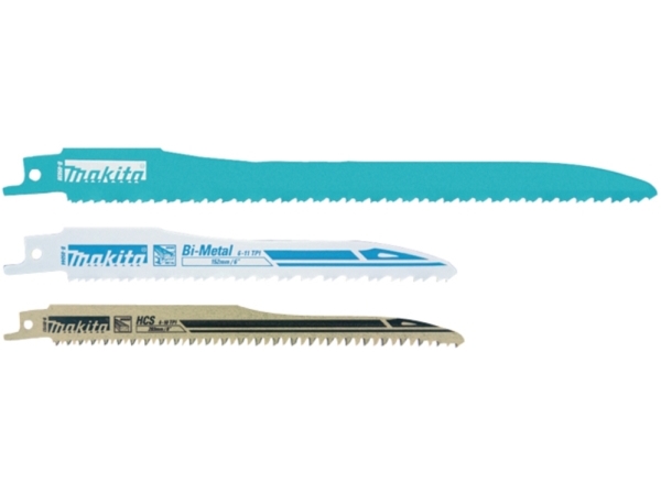 Makita B-13677 Jigsaw/Scroll Saw/Reciprocating Saw Blade - 3 Pcs