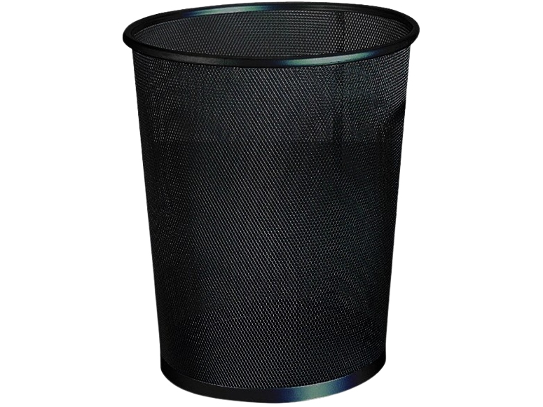 Q-Connect Abfallbehälter Q-Connect 12L Schwarz (Kf00873)