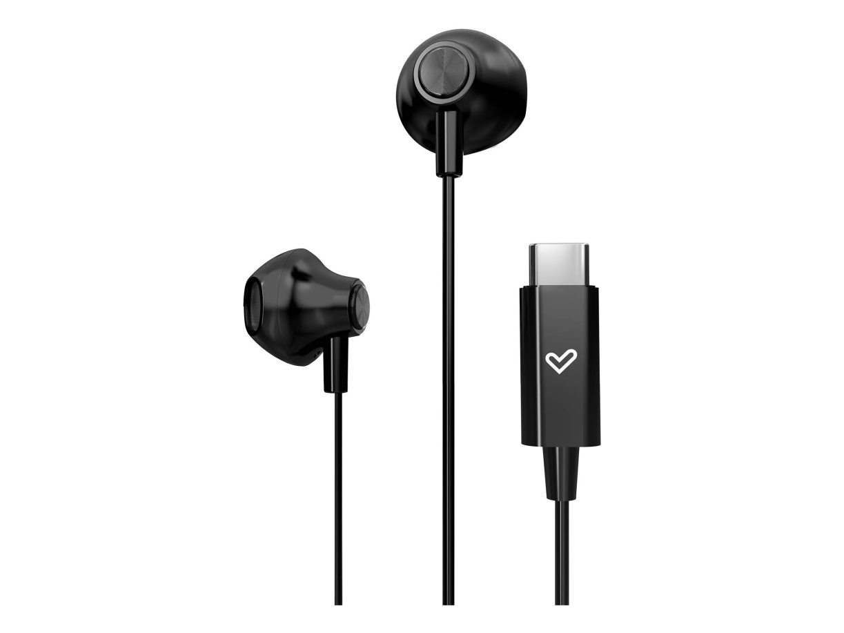 Energy Sistem Kopfhörer Mit Kabel Earphones | Easypods Type C | Mit Mikrofon | Usb-C | Space