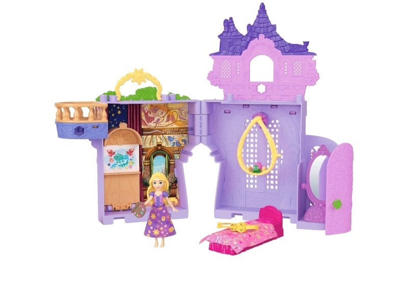 Disney Princess Storytime Stackers Rapunzel-lekset, Slott, 3 År, Multifärg, Plast | Andra leksaksmärken - Disney | GameStuff