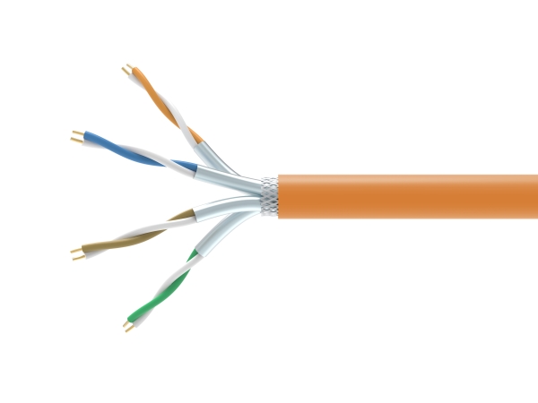 Equip 404551, 305 M, Cat7, S/Ftp (S-Stp), Orange