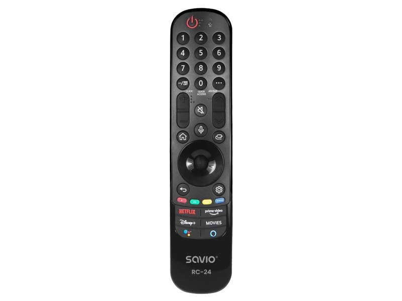 Fjernbetjening til LG TV - Savio RC-24 Universal/Erstatning, Smart TV