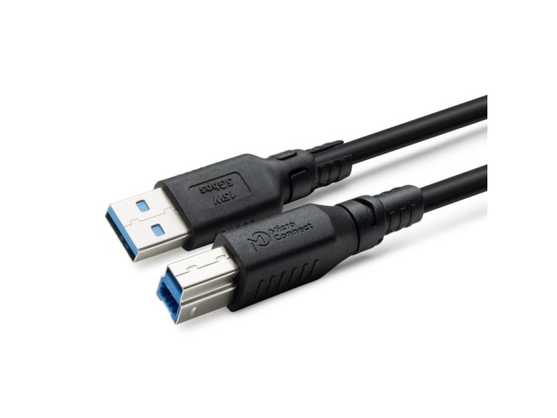Microconnect Usb3.0Ab2b-Lszh, 2 M, Usb A, Usb B, Usb 3.2 Gen 1 (3.1 Gen 1), Sort