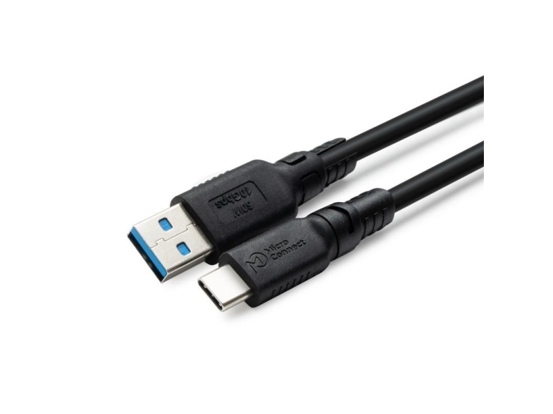Kabel Usb Microconnect Usb-A - Usb-C Czarny (Colorflex Usb-C To Usb-A)