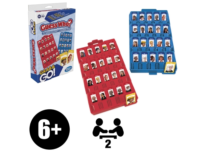 Guess Who? Hvem Er Hvem - Grab & Go - Spil - Hasbro F8257