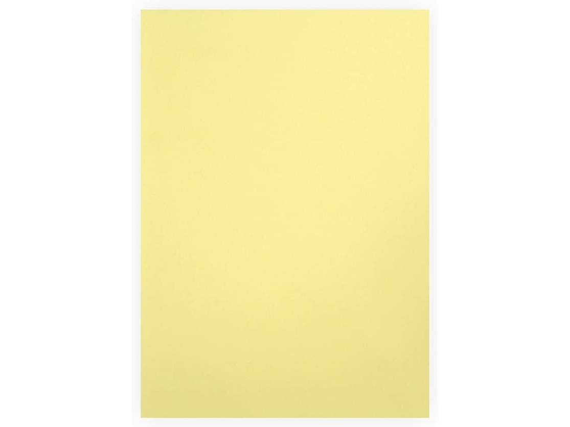 Folia Karton A4 220G Strågul 100 Ark - (10 Stk.)