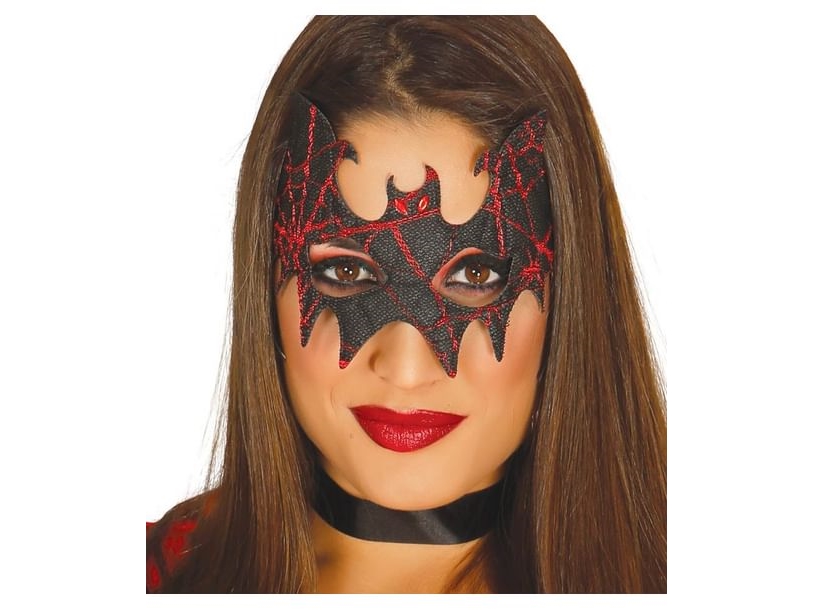 Fledermaus Halbmaske
