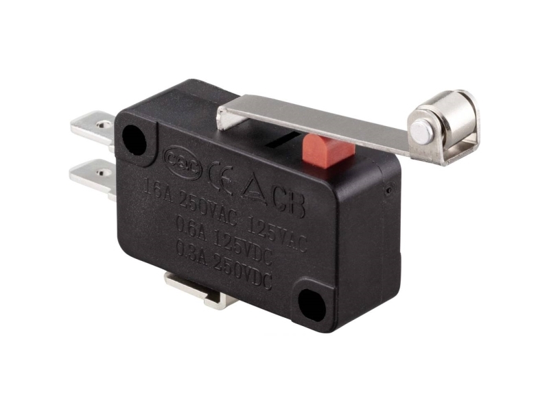Tru Components Tc-9134628 Mikroschalter 250 V/Ac 16 A 1 X Ein/(Ein) Taster 1 St