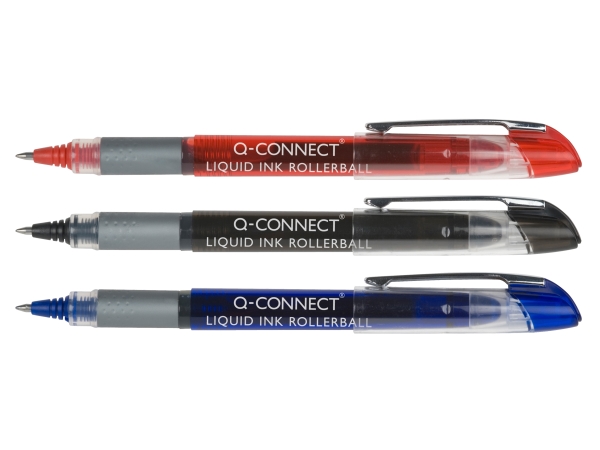 Q-CONNECT KF50140, Multifärg, 10 styck, Kina | Skrivredskap - Kulspetspennor & Reservoarpennor - Kulspetspennor med tryckknapp | GameStuff