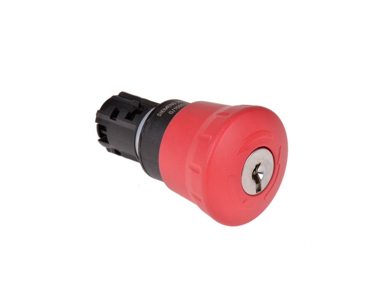 Siemens 3SU1000-1HF20-0AA0 Nødstopknap, Slagkontakt (paddehat-formet) 1 stk 1 stk