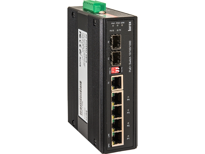 Barox Pc-Pige502-Gbte, Ikke Administreret, Gigabit Ethernet (10/100/1000), Strøm Over Ethernet (Poe)