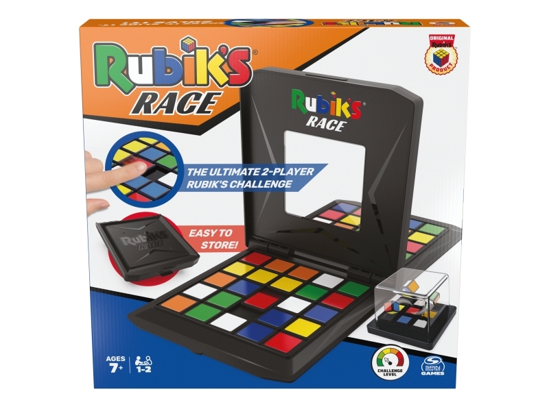 Rubik’S Race Classic, Rasantes Strategisches Brettspiel, Perfekt Geeignet Für Zwei Spieler, Brettspiel, Strategie, 7 Jahr(E), 10 Min