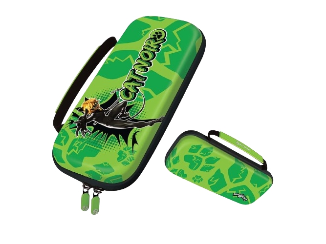 Hyperkin M07541-MTCN, Hårt fodral, Grön, Multifärg, Polyeten-vinyl acetat (PEVA), Nintendo Switch Lite, Stöttålig, Vattenavvisande, Bärfodral | Spel - Konsoler tillbehör - Nintendo Switch | GameStuff