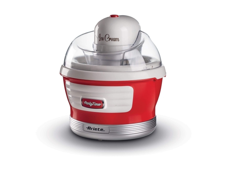 Ariete 0643/00, Traditionell glassmaskin, 1,5 l, 1 hoar, Röd, 30 min, 24 h | Köksapparater - Juice, is och vatten - Ismaskiner | GameStuff