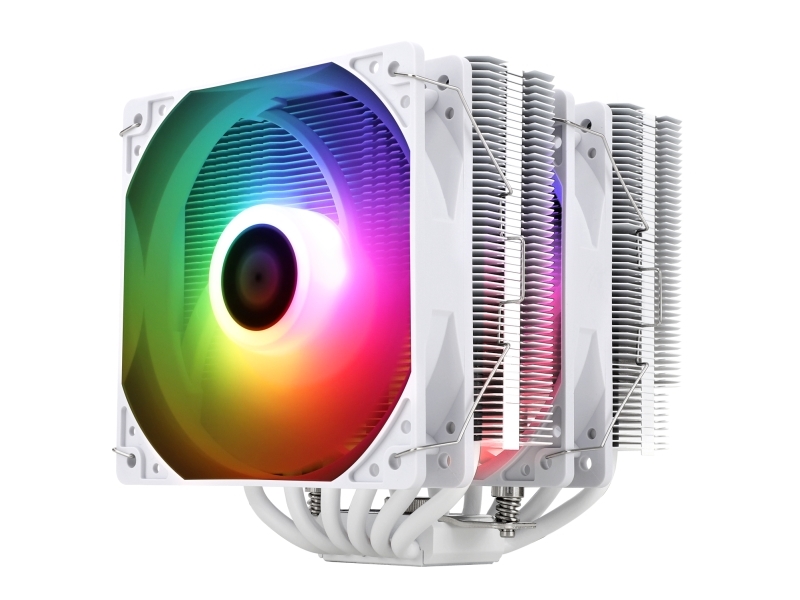 Thermalright Peerless Assassin 120 SE ARGB, Luftkylare, 12 cm, 1550 rpm, Vit | Datorkomponenter - Kylning & moddning - CPU Kylning | GameStuff